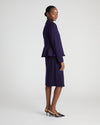 Kenton Peplum Ponte Blazer - Supernova | Plus Size & Straight Size Women's Fashion | Universal Standard