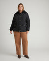 Cambridge Quilted Heritage Jacket - Black | Plus Size & Straight Size Women's Fashion | Universal Standard