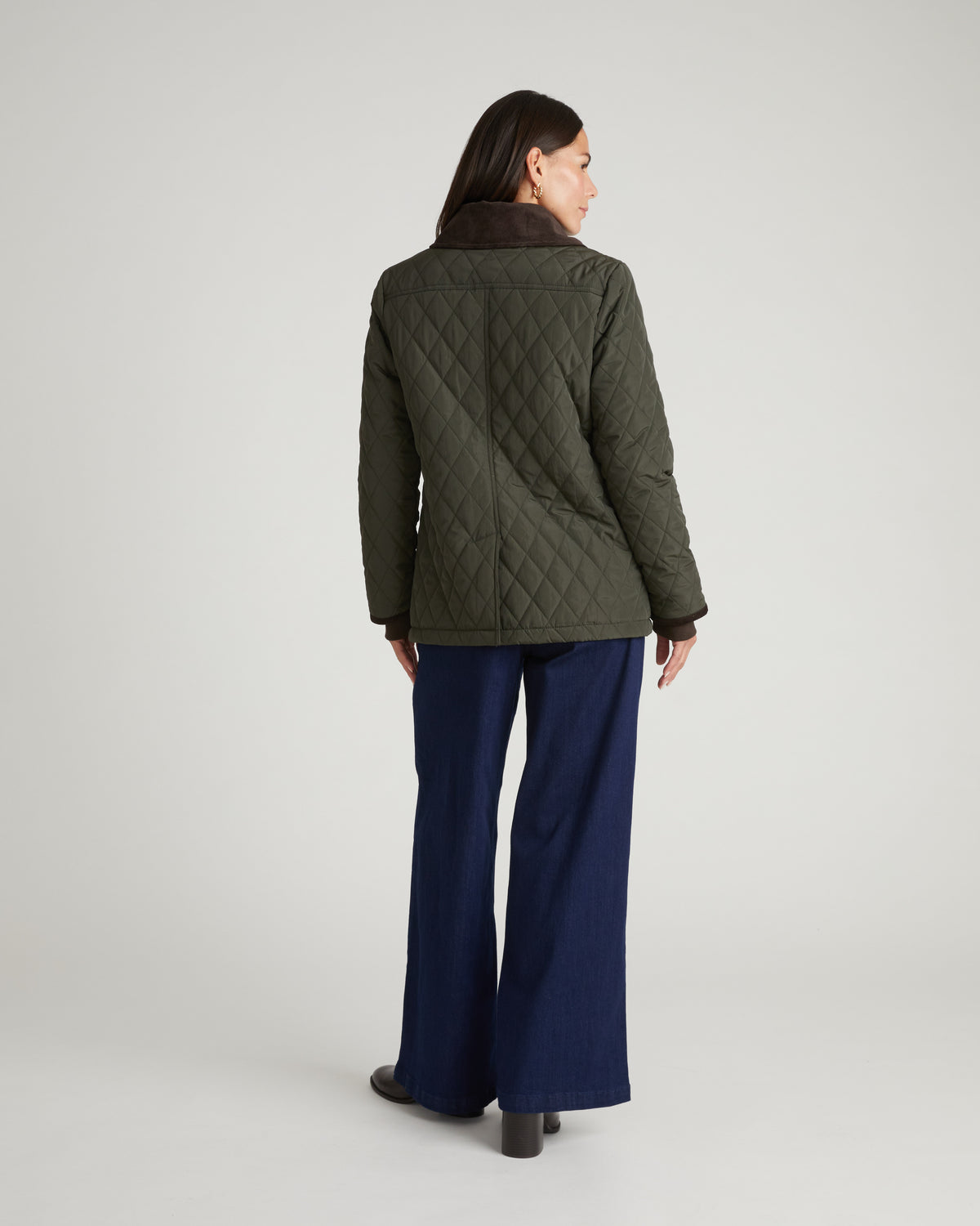 Cambridge Quilted Heritage Jacket - Winter Willow | Plus Size & Straight Size Women's Fashion | Universal Standard