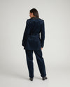 Cortland Stretch Corduroy Trench Coat - Navy | Plus Size & Straight Size Women's Fashion | Universal Standard