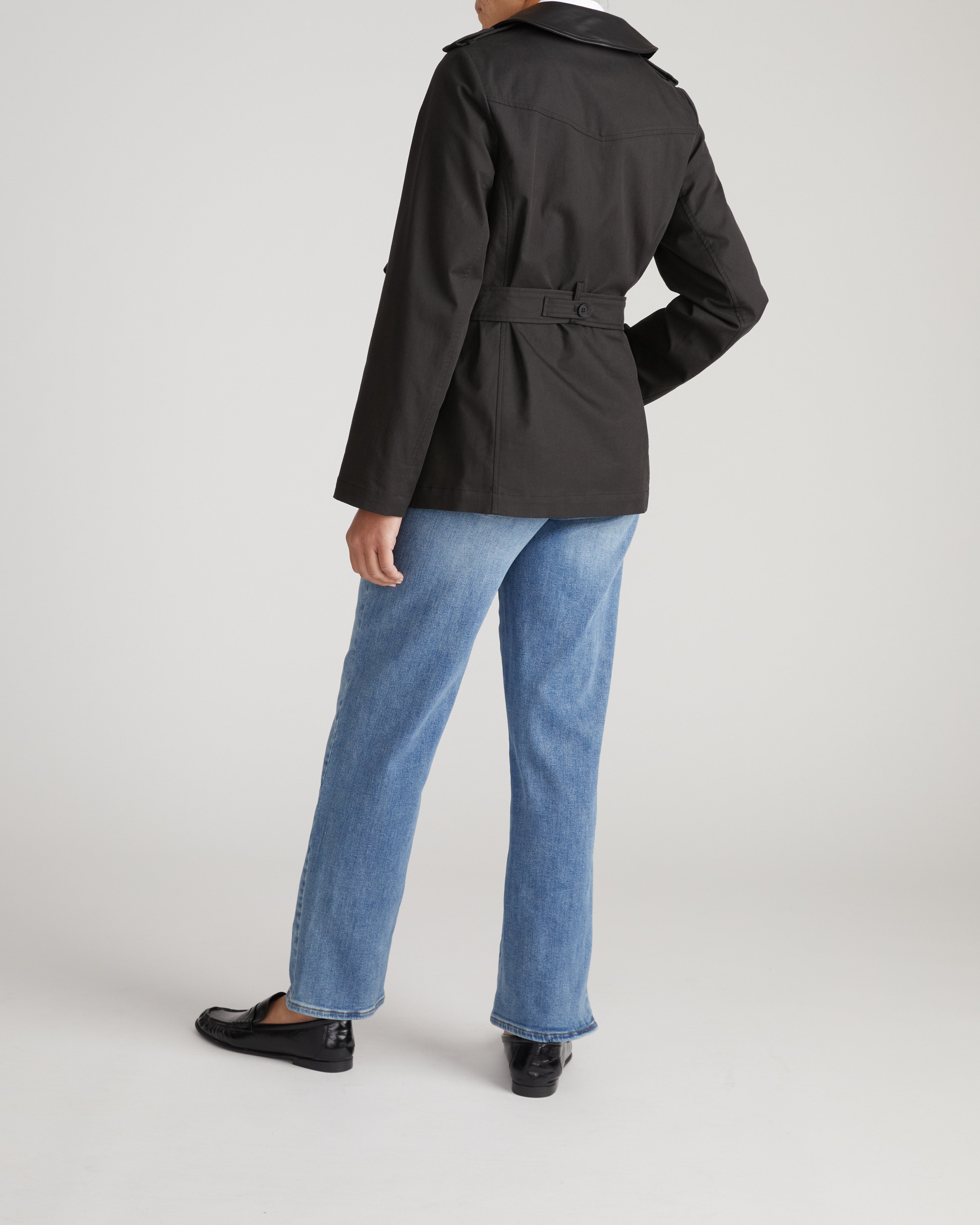 Cabana コート　38サイズ Freya Trench Coat - Black – Universal Standard