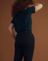 Moro Pocket Signature Ponte Pants - Storm Houndstooth