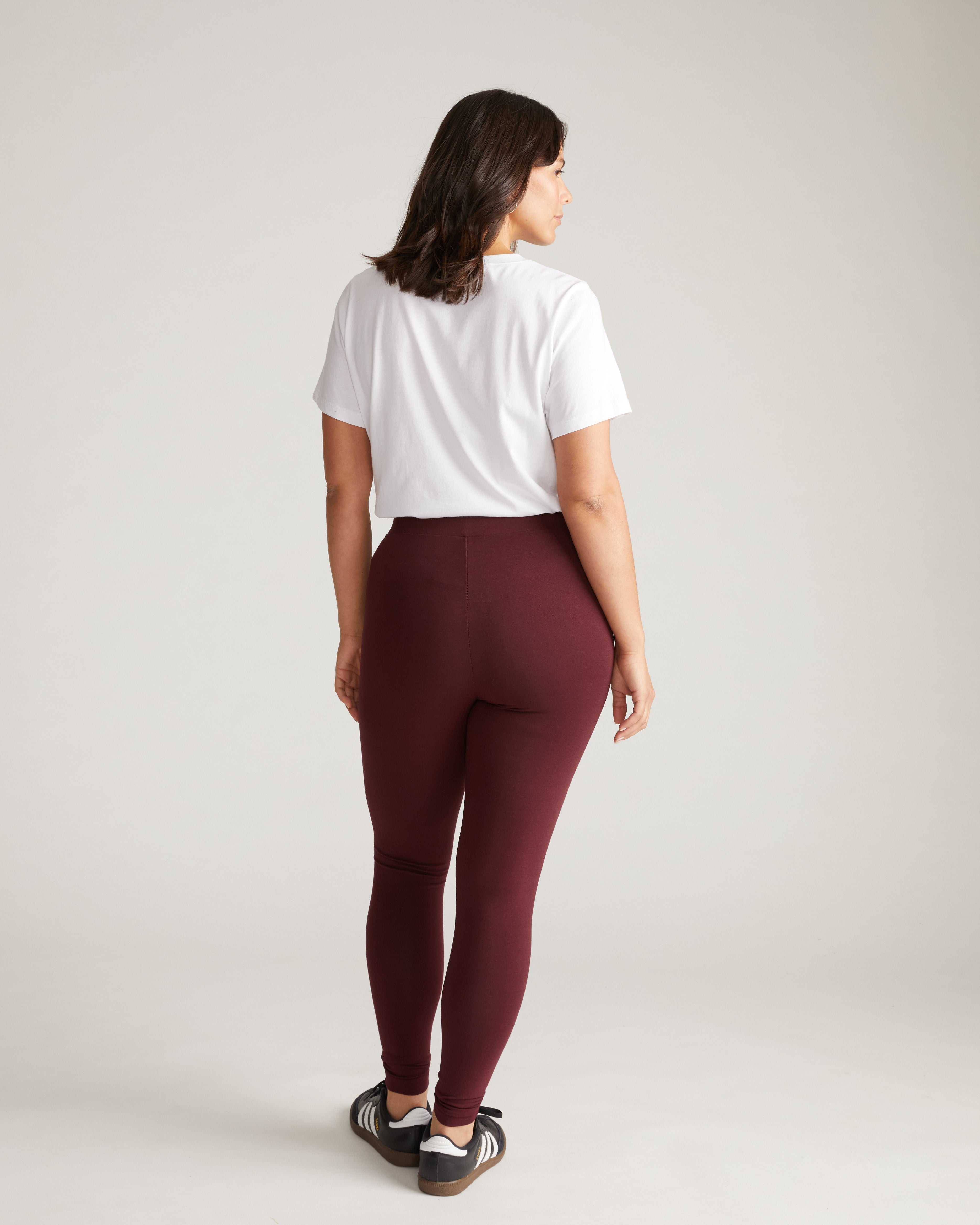 Roya Leggings 27 Inch - Black Cherry – Universal Standard