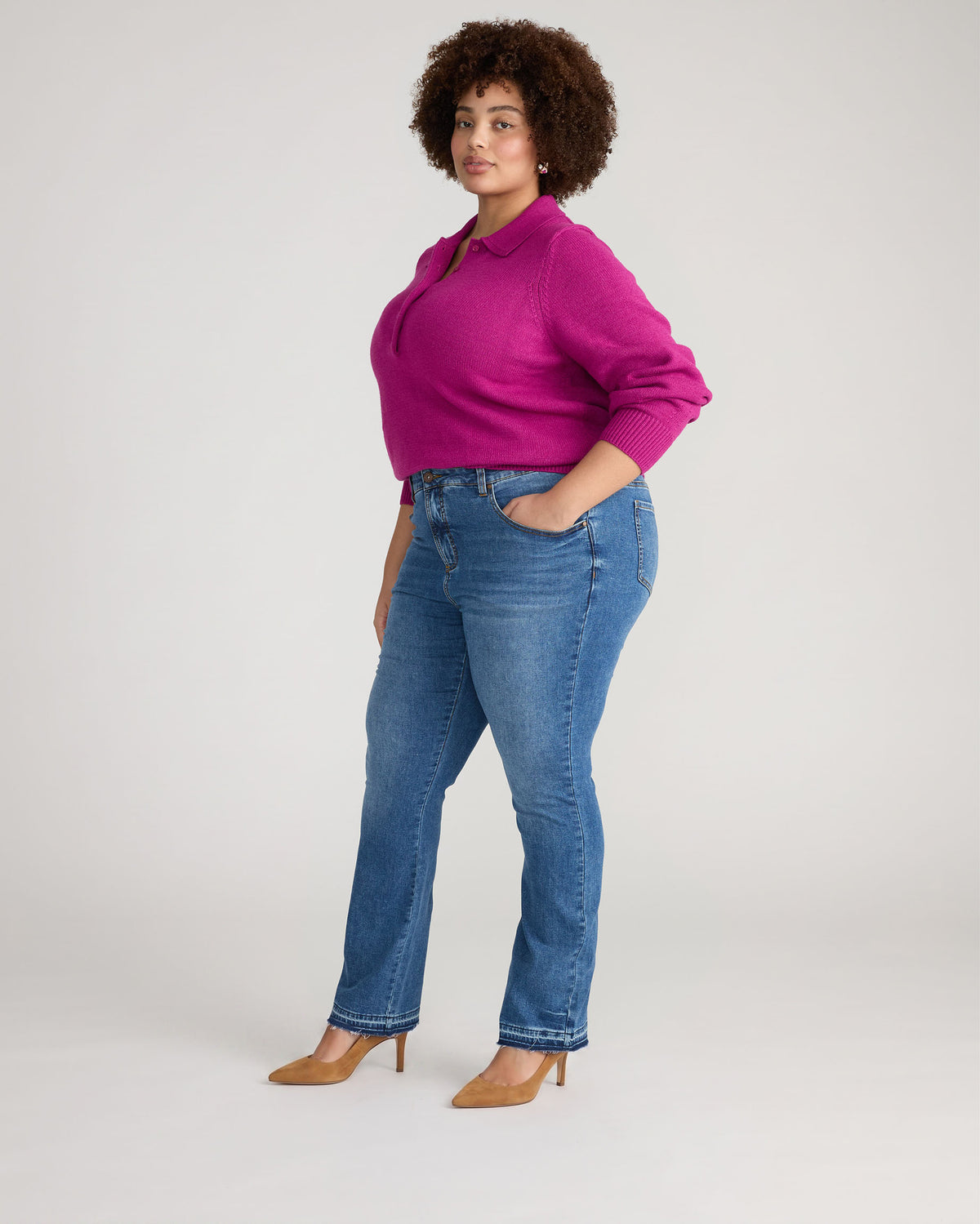 Marne Bootcut Jeans 32 inch - Kalamazoo Blue