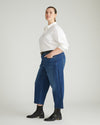 Bae Boyfriend Crop Jeans - Naval Blue Wash