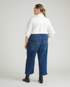 Bae Boyfriend Crop Jeans - Naval Blue Wash