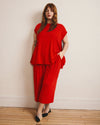 Lotti Jersey Culottes - Shoreline Sunset | Plus Size & Straight Size Women's Fashion | Universal Standard