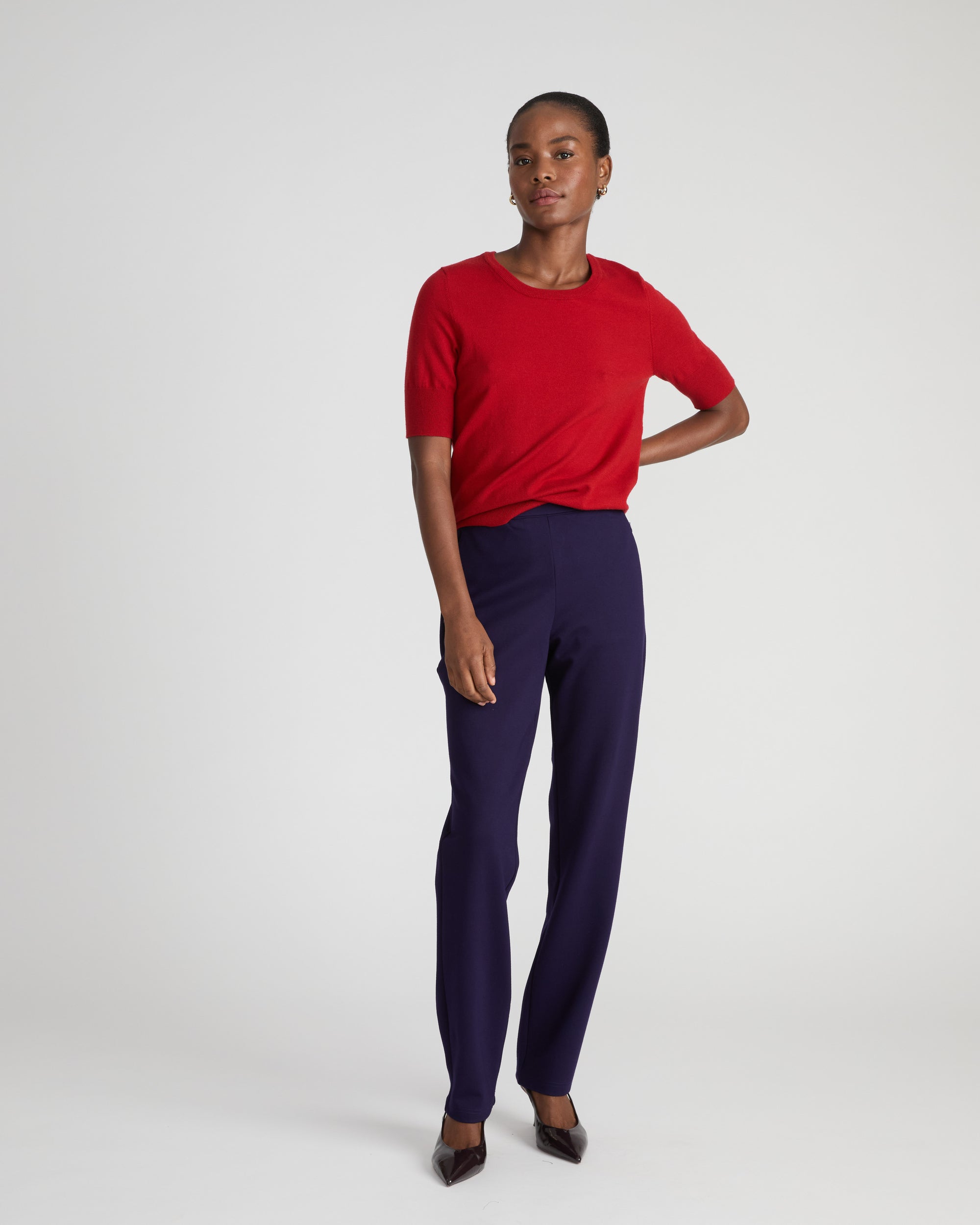 Smart Signature Ponte Pants Long - Supernova | Plus Size & Straight Size Women's Fashion | Universal Standard