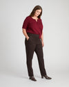 Smart Signature Ponte Pants Long - Espresso | Plus Size & Straight Size Women's Fashion | Universal Standard