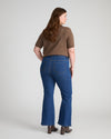 Farrah High Rise Flared Jeans - Pure Blue | Plus Size & Straight Size Women's Fashion | Universal Standard