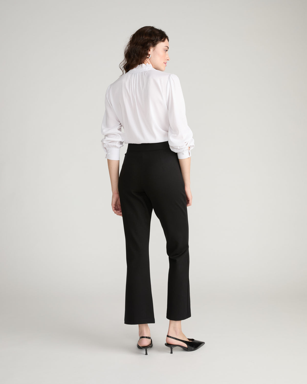Pull On Bootcut Ponte Pants - Black | Plus Size & Straight Size Women's Fashion | Universal Standard