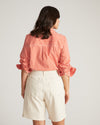 Lou Loose Fit Denim Shorts - Ecru
