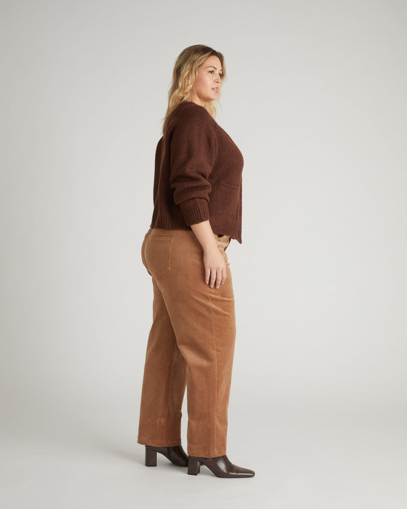 Cassidy High Rise Straight Corduroy Pants - Classic Camel | Plus Size & Straight Size Women's Fashion | Universal Standard