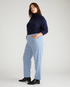 Cassidy High Rise Straight Corduroy Pants - Washed Rain