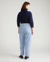 Cassidy High Rise Straight Corduroy Pants - Washed Rain
