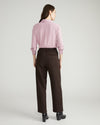 Audrey Tailored Ponte Pants - Espresso