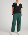 Varsity French Terry Pull On Pants - Forest Green | Plus Size & Straight Size Women's Fashion | Universal Standard