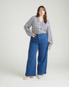 Charlie High Rise Sailor Jeans - French Blue