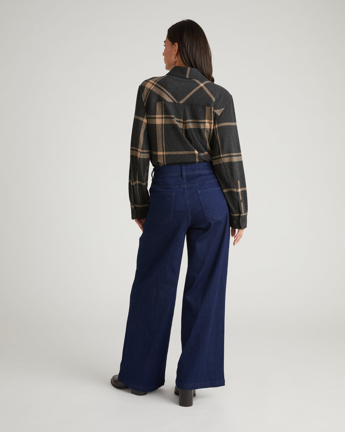 Taylor ComfortDenim Trouser Jeans - Dark Indigo | Plus Size & Straight Size Women's Fashion | Universal Standard