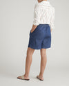 Perfect Tencel Chambray Shorts - Midnight Blue | Plus Size & Straight Size Women's Fashion | Universal Standard