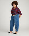 Dakota Twisted Leg Jeans - Woodstock Indigo