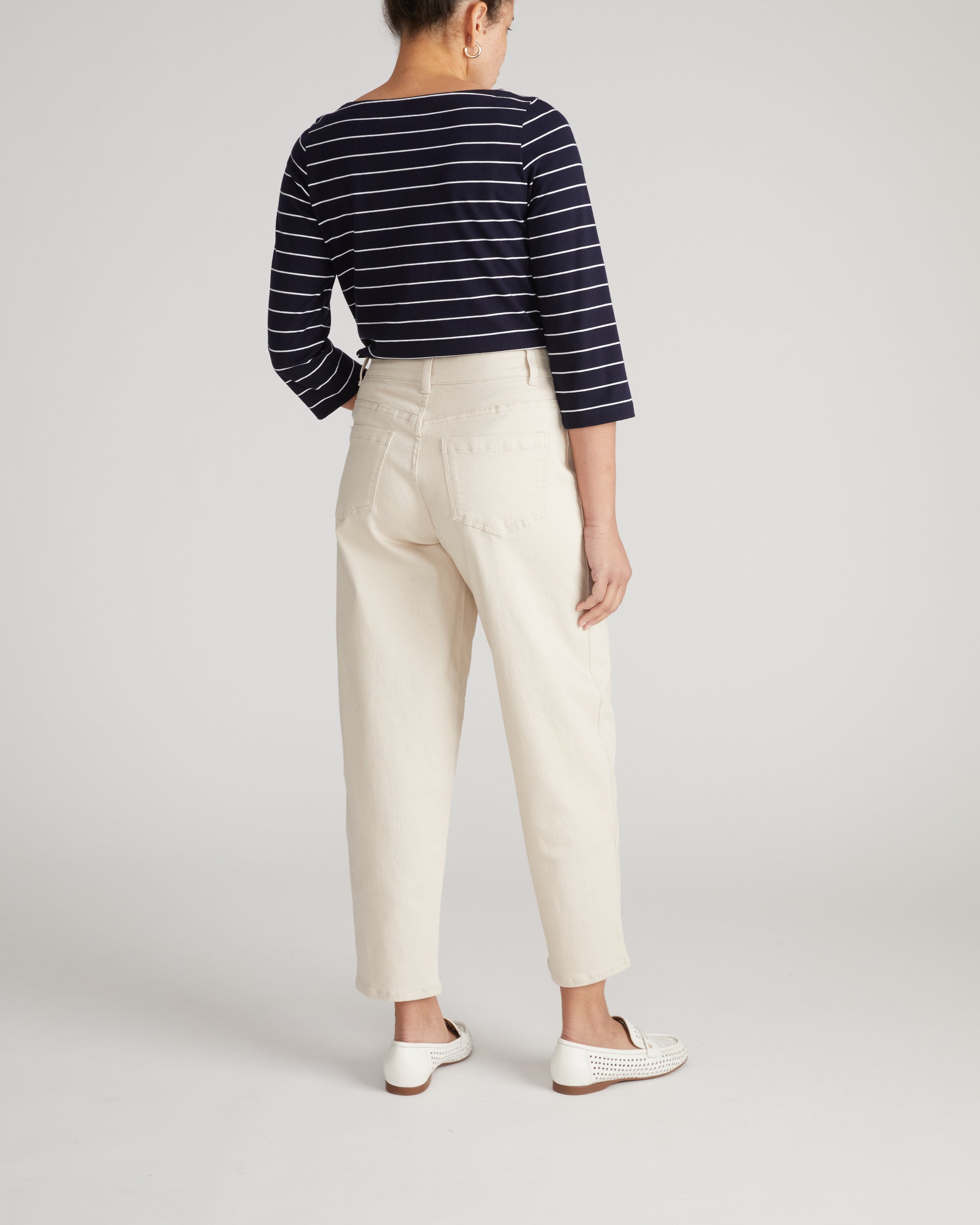 Dakota Twisted Leg Jeans - Ecru | Plus Size & Straight Size Women's Fashion | Universal Standard