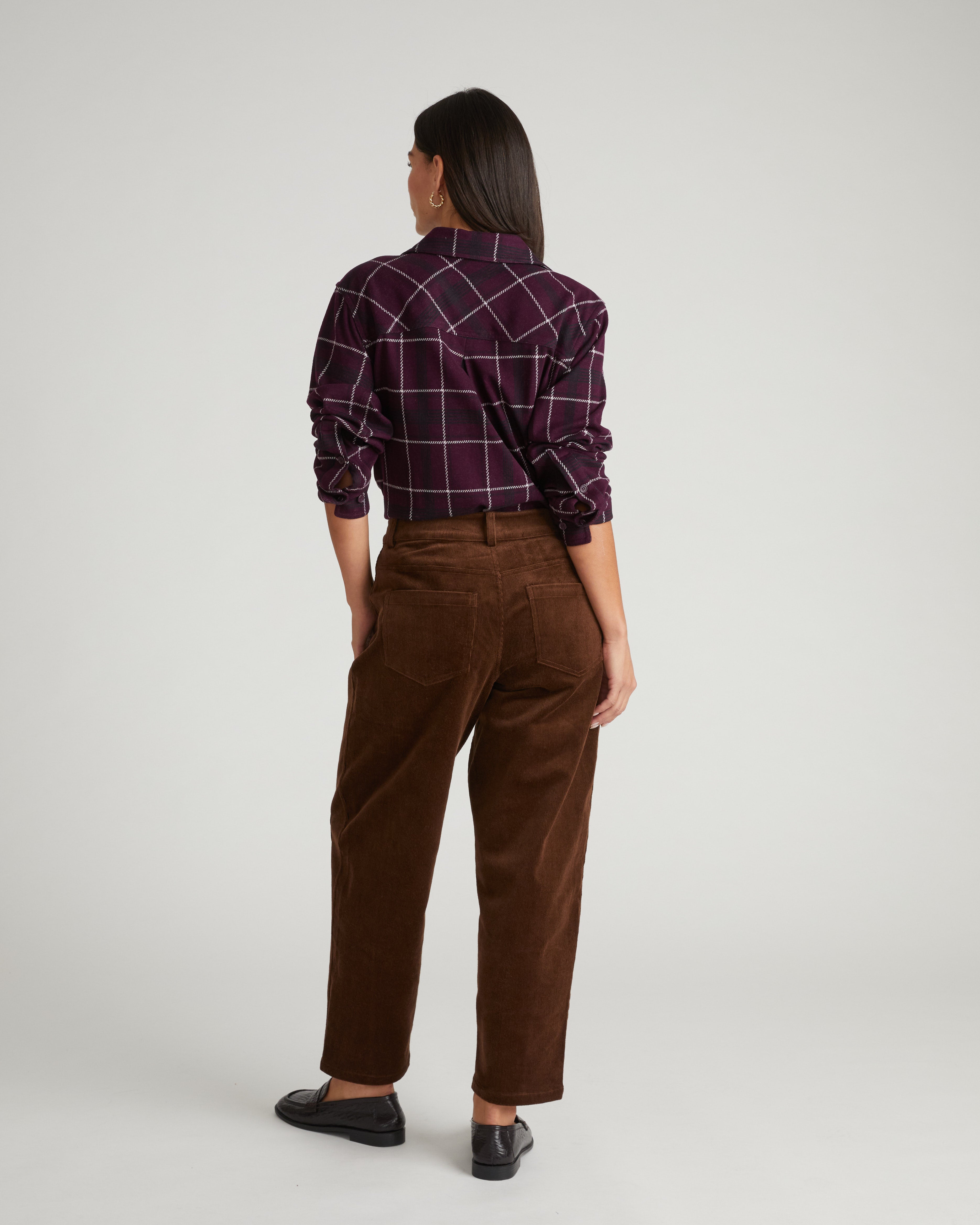 Dakota Twisted Leg Corduroy Pants - Coffee – Universal Standard