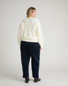 Dakota Twisted Leg Corduroy Pants - Navy at Night | Plus Size & Straight Size Women's Fashion | Universal Standard