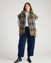 Dakota Twisted Leg Corduroy Pants - Pageant Blue