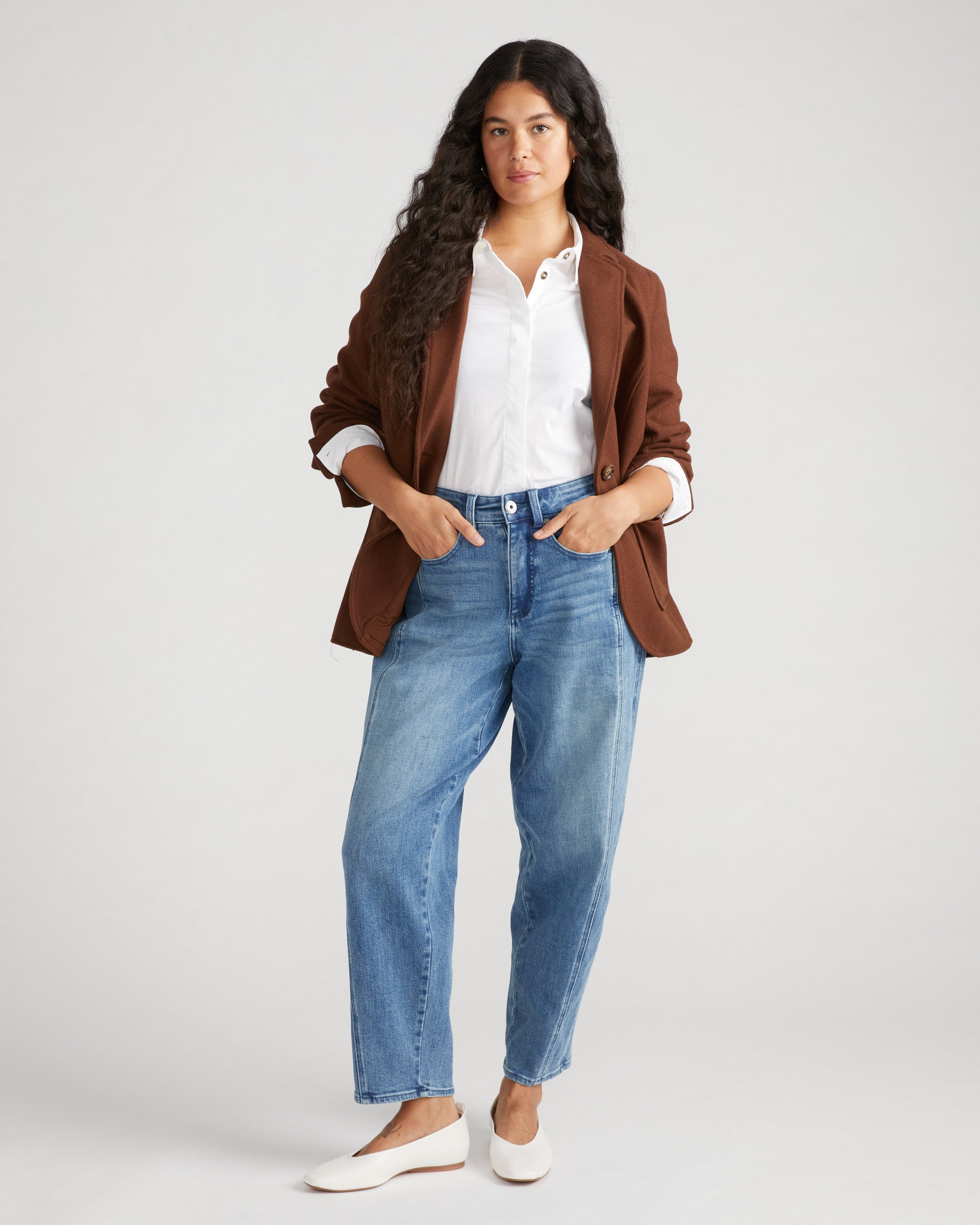 Dakota Twisted Leg Jeans - Montana Blue