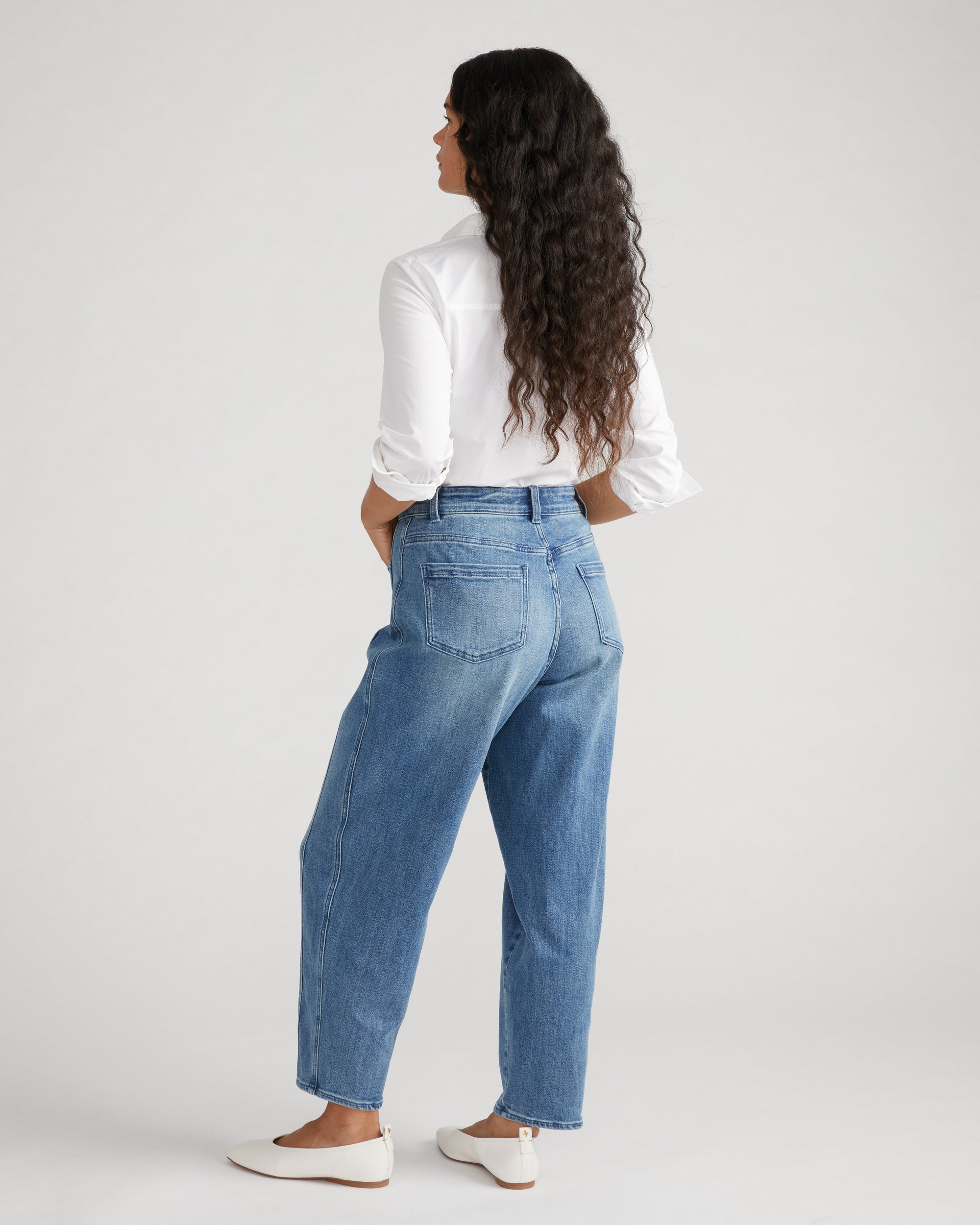 Dakota Twisted Leg Jeans - Montana Blue