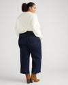 Carol High Rise Cropped Jeans - Dark Indigo