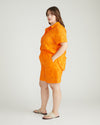 Lulu Cotton Eyelet Shorts - Arancia