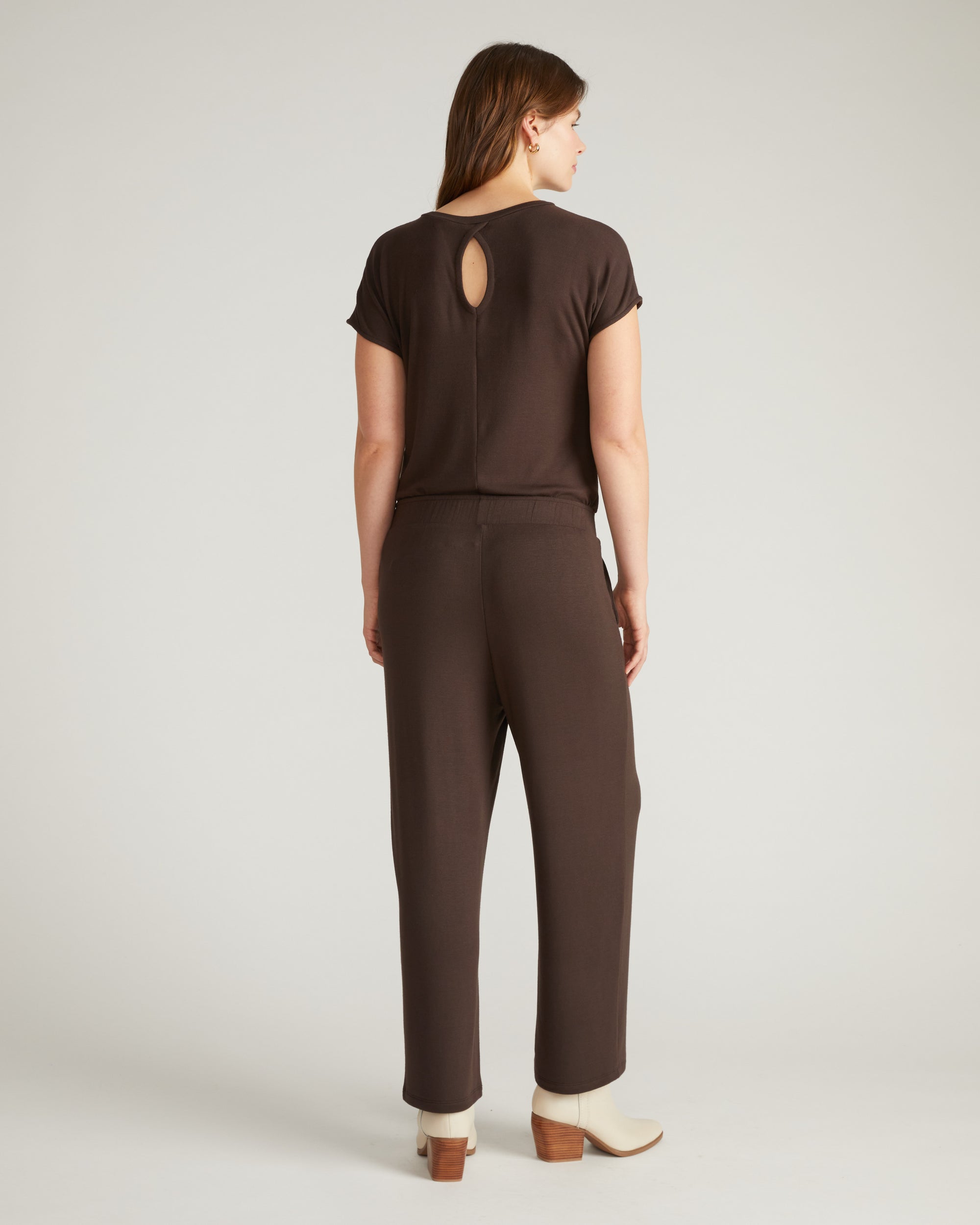 TravelKnit Relaxed Pants - Espresso