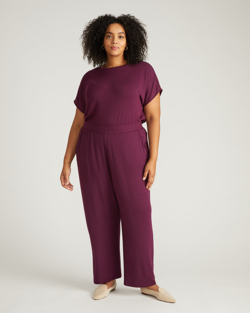 TravelKnit Relaxed Pants - Gamay