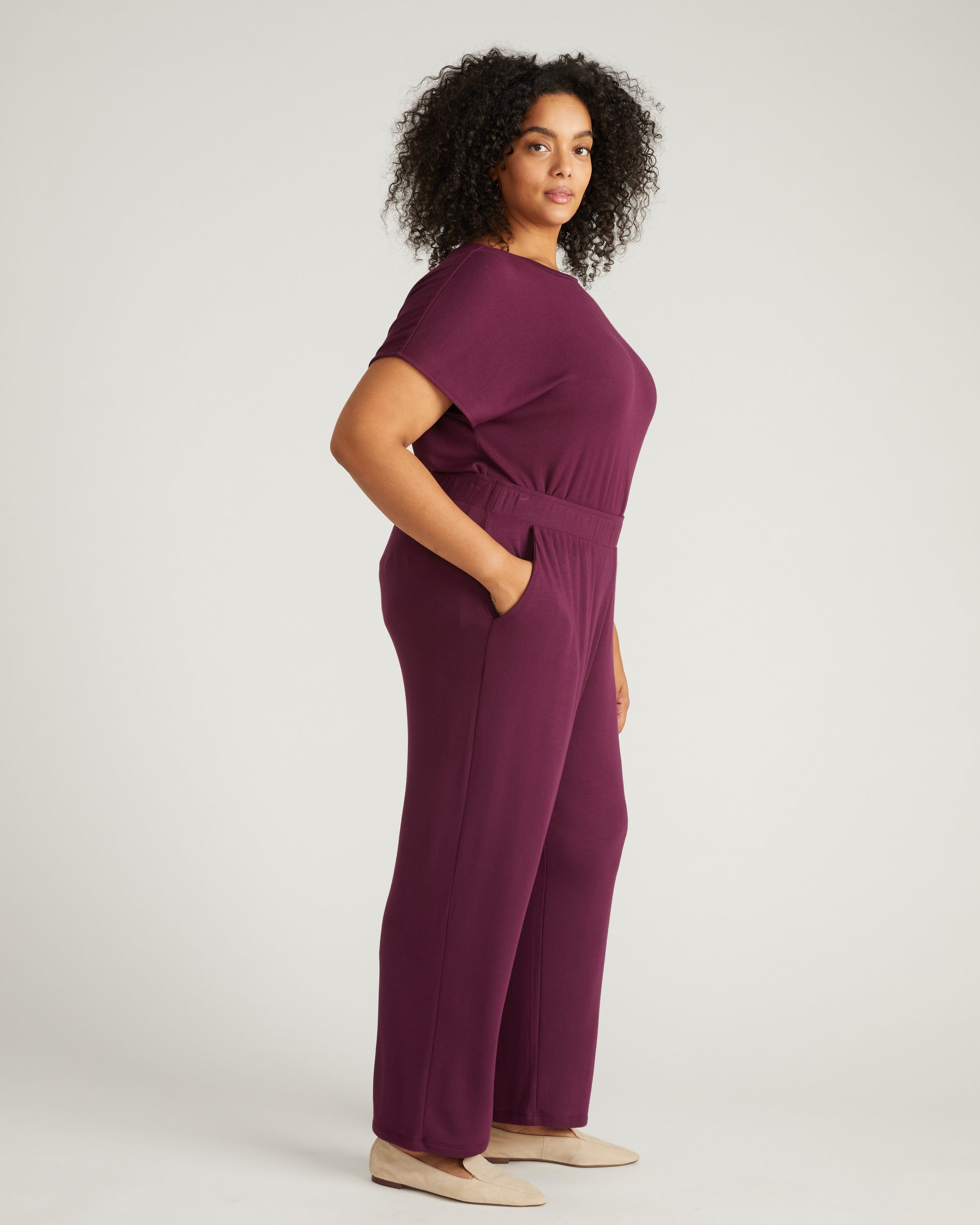 TravelKnit Relaxed Pants - Gamay