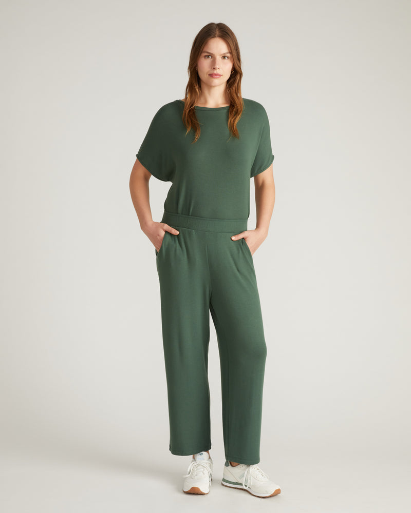 TravelKnit Relaxed Pants - Conifer