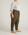 Sayville Linen Blend Drawstring Pant - Camo | Plus Size & Straight Size Women's Fashion | Universal Standard