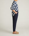 Sayville Linen Blend Drawstring Pant - Navy | Plus Size & Straight Size Women's Fashion | Universal Standard