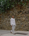 Dawn Linen Blend Hi Low Tunic - White | Plus Size & Straight Size Women's Fashion | Universal Standard