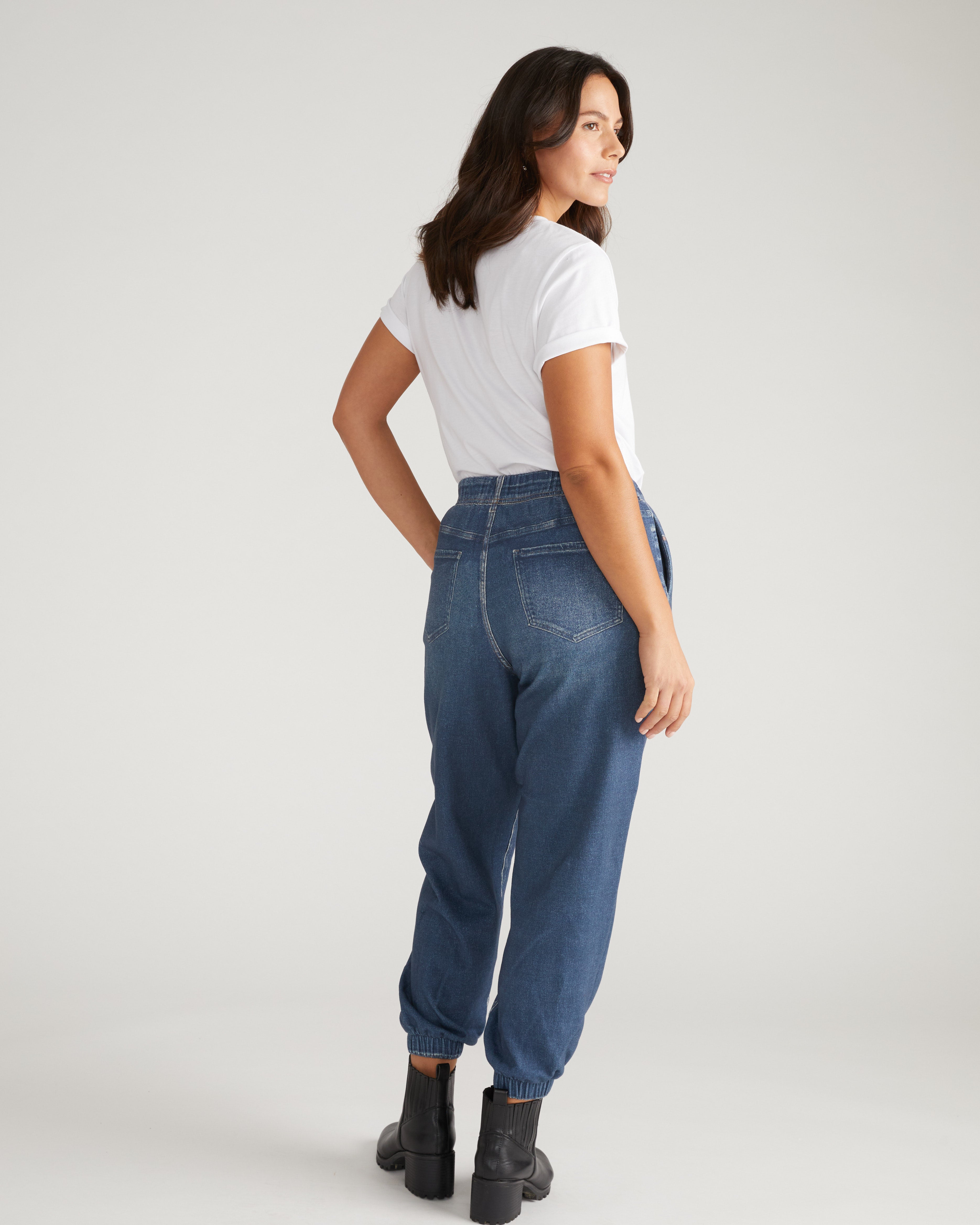 Sweatpant Jogger Jeans - Saddle Blue – Universal Standard
