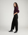 Claudia High Rise Stretch Jeans - Jet Black