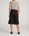 Briony Below the Knee Denim Shorts - Jet Black | Plus Size & Straight Size Women's Fashion | Universal Standard