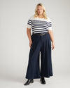 Palais Wide Leg Ponte Pants - Navy