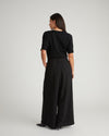 Palais Wide Leg Ponte Pants - Black Tweed | Plus Size & Straight Size Women's Fashion | Universal Standard