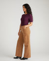 Camila Wide Leg Corduroy Pants - Classic Camel