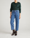 Keira Barrel Leg Jeans - Shallow Bay Blue