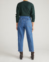 Keira Barrel Leg Jeans - Shallow Bay Blue
