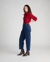 Keira Barrel Leg Jeans - Buffalo Blue