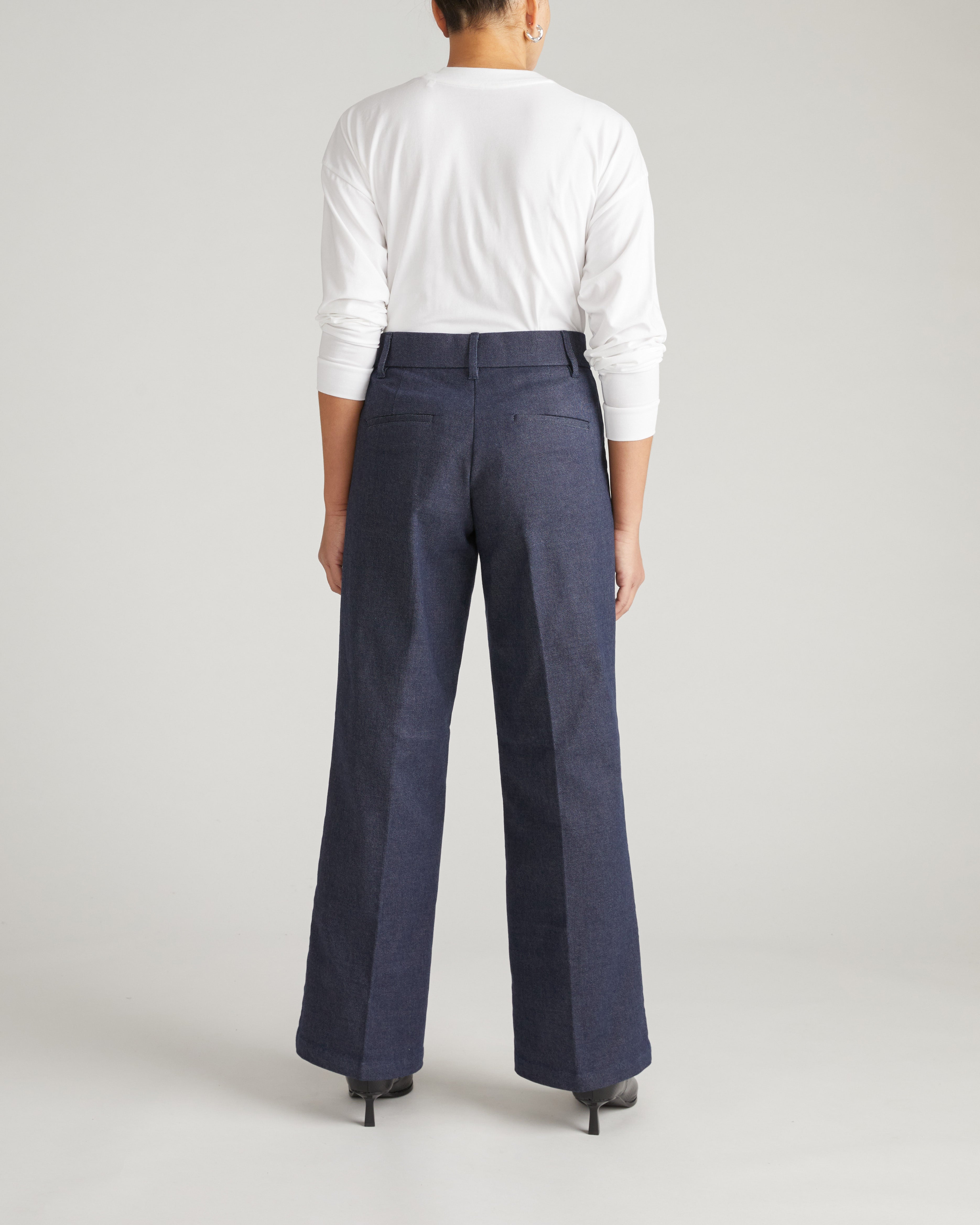 Nova Denim Look Pants - Dark Indigo – Universal Standard